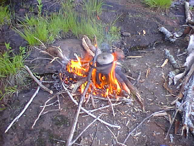 Campfire on the Humber